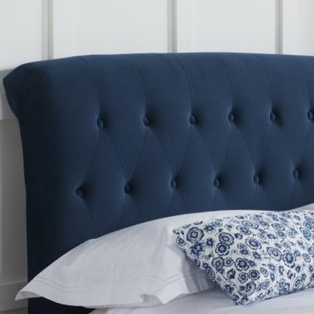 Brompton Fabric Upholstered Bed Headboard Detail