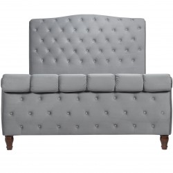 Colorado Fabric Upholstered Bed Front View