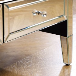 Valencia Two Drawer Coffee Table Drawer Front Detail