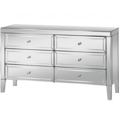 Valencia Six Drawer Chest Front View