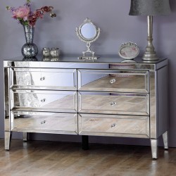 Valencia Six Drawer Chest Mood Shot front View