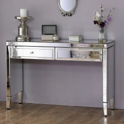 Valencia Two Drawer Dressing Table Mood Shot Front View