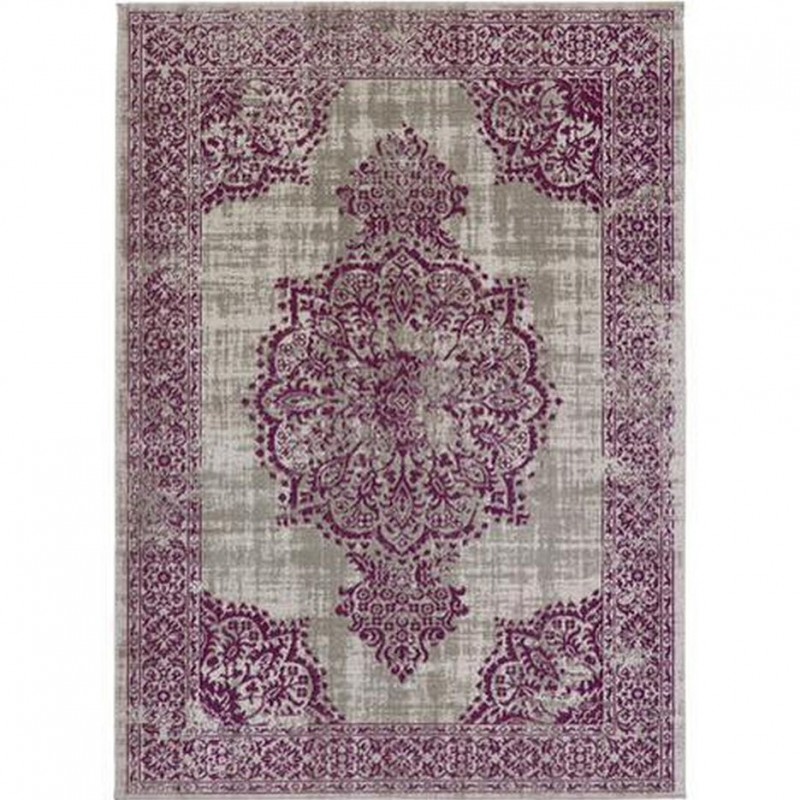 An image of Saville Traditional Style Rug - 80cm x 150cm - Raspberry
