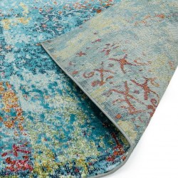 Amelie AM10 Vintage Abstract Rug Backing Detail