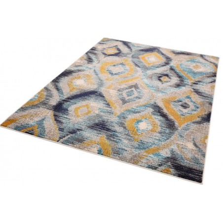 Colores COL09 Modern Abstract Rug Angled View