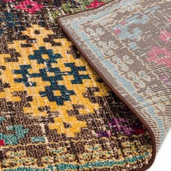 Colores COL10 Modern Geometric Rug Backing Detail