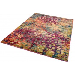 Colores COL11 Modern Abstract Rug Angled View