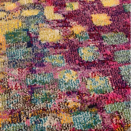 Colores COL11 Modern Abstract Rug Pattern Detail