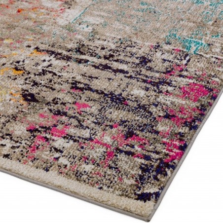 Colores COL13 Modern Abstract Rug Edge Detail