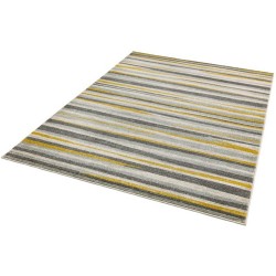 Colt CL10 Stripe Mustard Rug Angled View