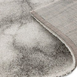 Dream DM03 Abstract Cream Grey Rug Backing Detail