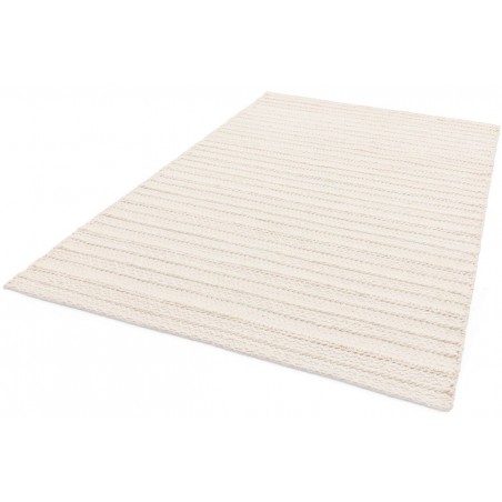 Grayson Indoor/ Outdoor Rug - Cream  Angled view