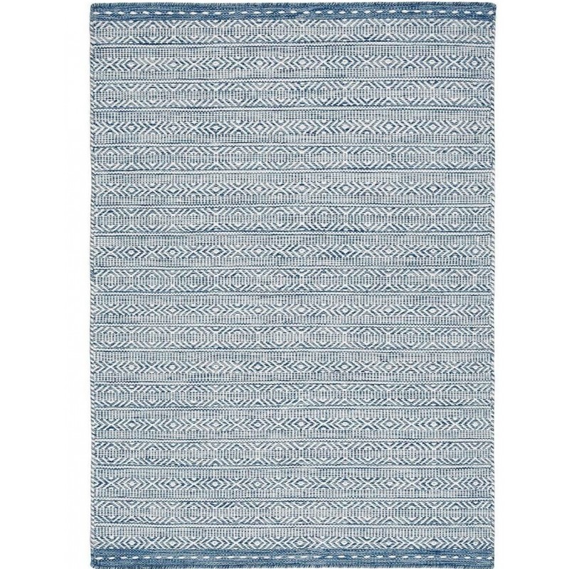Knox Blue Wool Rug