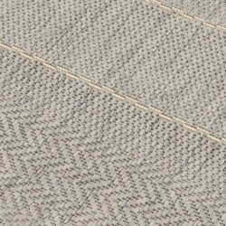 Patio PAT03 Beige Striped Outdoor/ Indoor Rug pattern detail