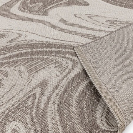 Patio PAT20 Natural Marble Outdoor/ Indoor Rug Backing Detail