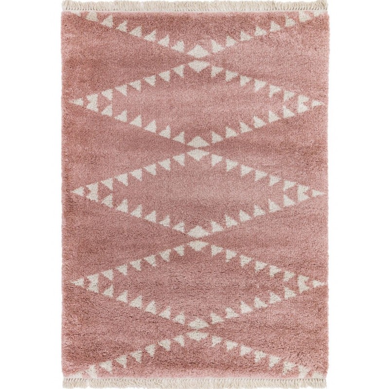 Rocco RC01 Pink  Berber Style Rug