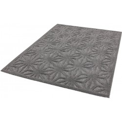 Salta SA01 Anthracite Indoor/ Outdoor Rug Angled View