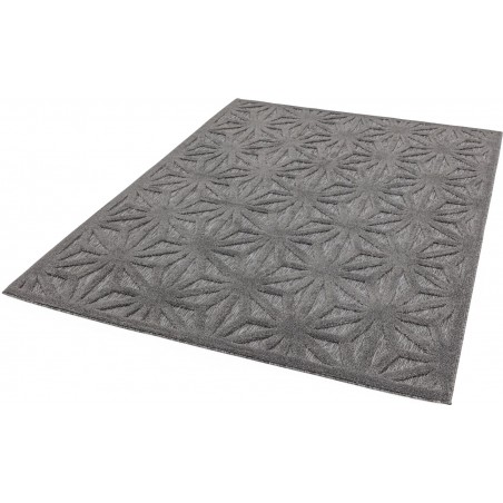 Salta SA01 Anthracite Indoor/ Outdoor Rug Angled View