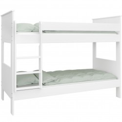 Alba White Bunk Bed - Bed Dressed