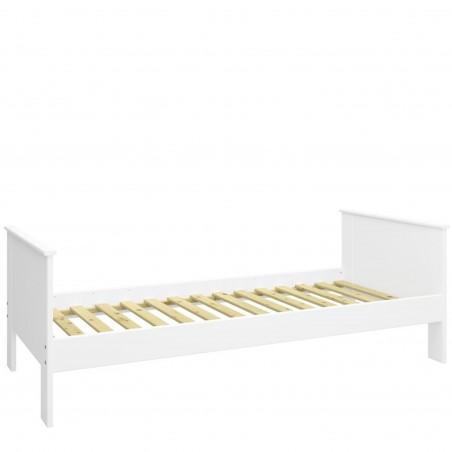 Alba White Single Bed