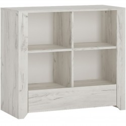 Angel One Drawer Low Bookcase