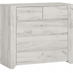 Angel Three + Two Drawer Chest