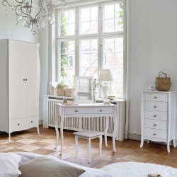 Baroque Low Stool - White Room Shot
