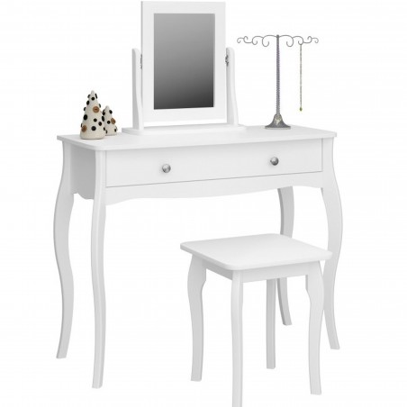 Baroque Tilting Table Mirror - White Room shot