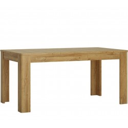 Skipton Extending Dining Table in grandson oak, angle view