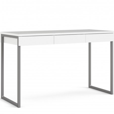 Cavaco Three Drawer Functional Desk - White