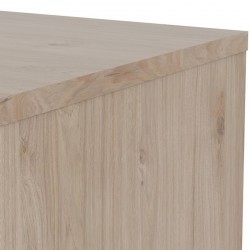 Naia Two Door & Four Drawer Sideboard - Hickory Oak Top Detail