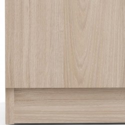 Naia Two Door & Four Drawer Sideboard - Hickory Oak Base Detail