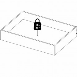 Naia Set of Two Under-bed Drawers  - Dimensions 2