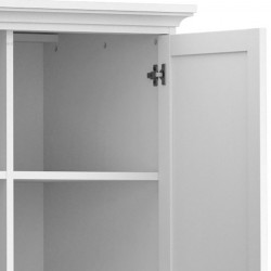 Marlow Four Door Wardrobe - White Internals