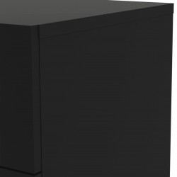 Pepe Five Drawer Chest - Black Top Detail