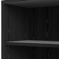 Prima Bookcase 2 Shelves - Black Top Detail