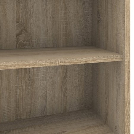 Prima Bookcase 2 Shelves - Oak Shelf Detail