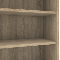 Prima Bookcase 4 Shelves - Oak Shelf Detail