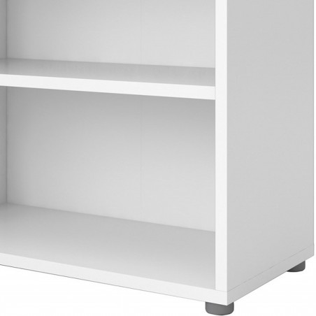 Prima Bookcase  5 Shelves - White Base Detail
