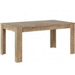 Rapallo Extending Dining Table Angled View