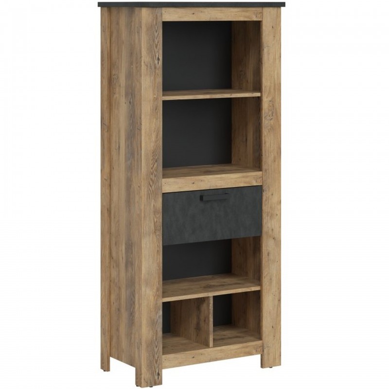 An image of Rapallo One Drawer Bookcase