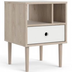 Rome One Drawer Bedside Table