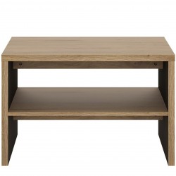 Shetland Coffee Table with Shelf Front View