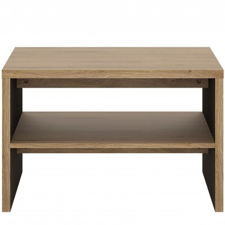 Shetland Coffee Table with Shelf Front View