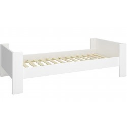 Steens White Single Bed