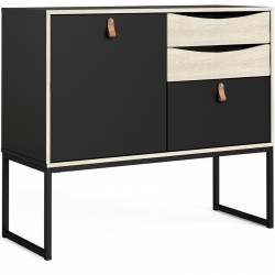 Stubbe Small Sideboard - Brown Handles