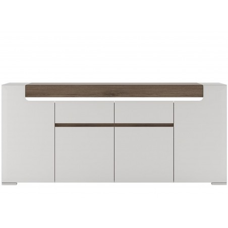 Toronto Four Door Two Drawer Sideboard Front View