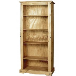 Corona Large Open Bookcase Angled View