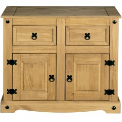 Corona Two Door Two Drawer Sideboard Front View
