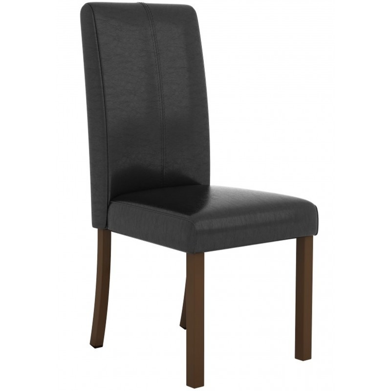 An image of Two Parkfield Faux Leather Dining Chairs